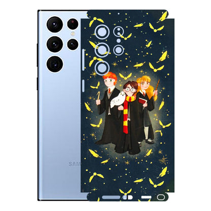 Samsung A/S Series Phone Skins (All Models) - Harry Potter - 3D Embossed Finish (L-183) Samsung Galaxy S22 Ultra