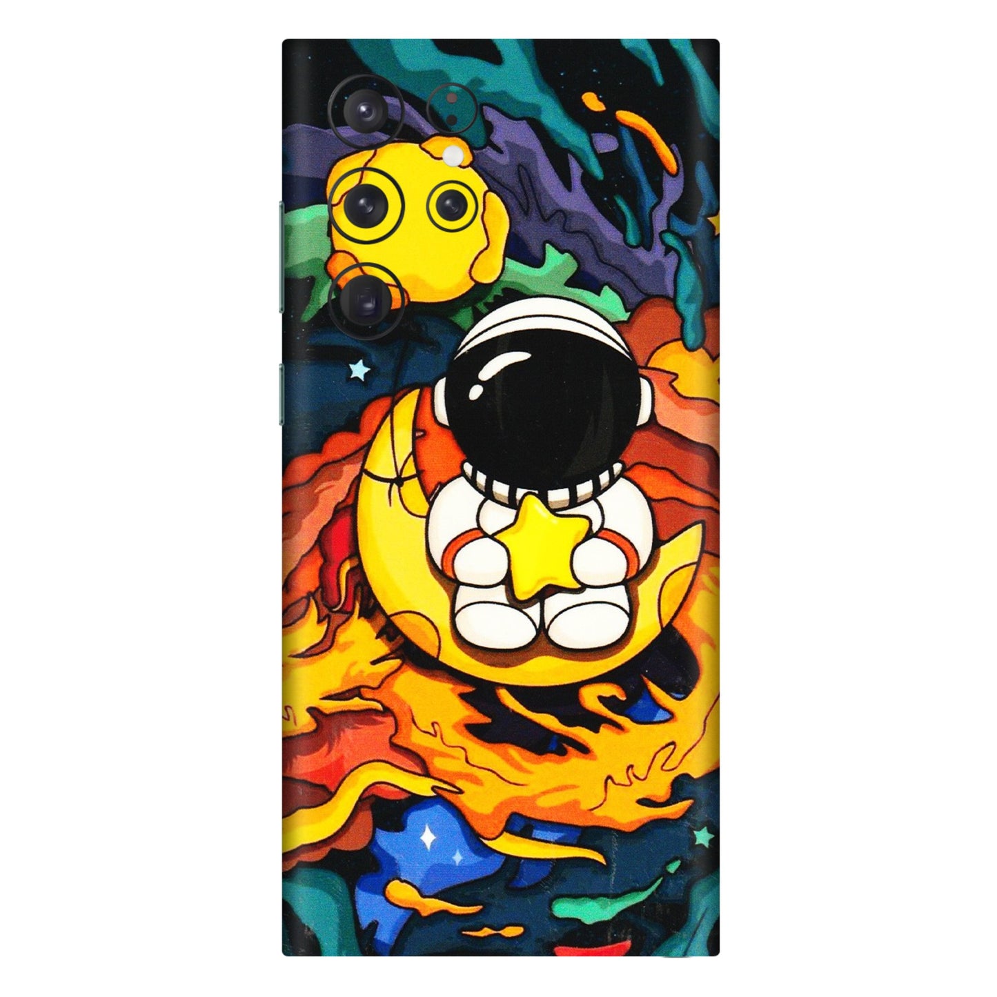 Samsung A/S Series Phone Skins (All Models) - Baby Astronaut - 3D Embossed Finish (L-197) Samsung Galaxy S22 Ultra