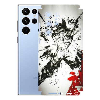 Samsung A/S Series Phone Skins (All Models) - DBZ - 3D Embossed Finish (L-206) Samsung Galaxy S22 Ultra