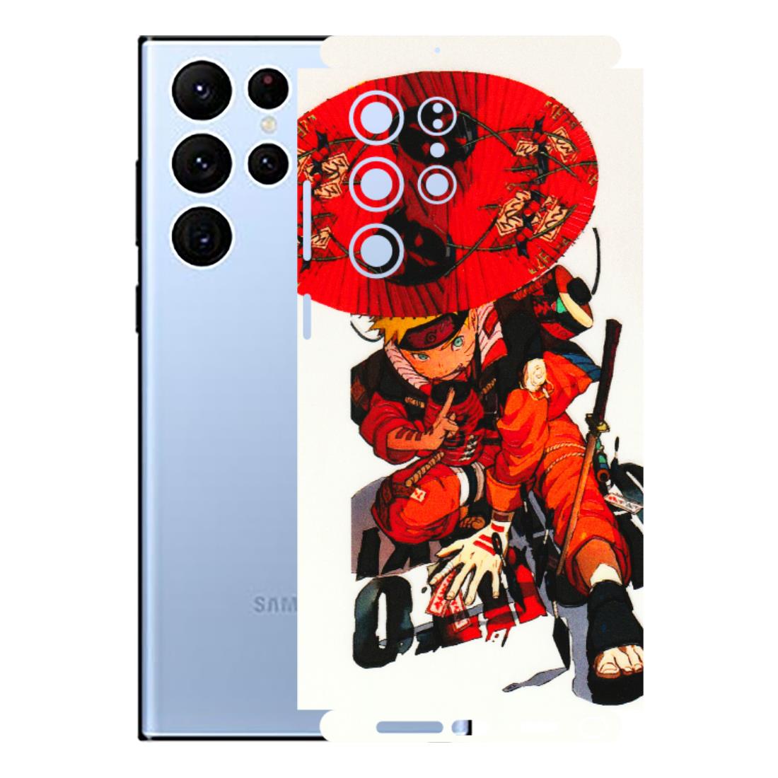 Samsung A/S Series Phone Skins (All Models) - Naruto - 3D Embossed Finish (L-208) Samsung Galaxy S22 Ultra