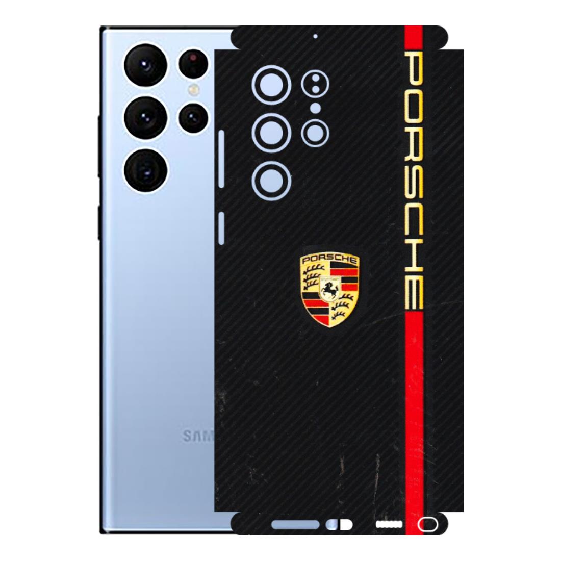 Samsung A/S Series Phone Skins (All Models) - Premium Porsche - 3D Embossed Finish (L-225) Samsung Galaxy S22 Ultra
