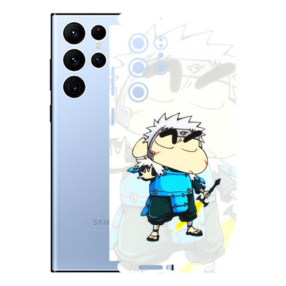 Samsung A/S Series Phone Skins (All Models) - Angry Young Shinchan - 3D Embossed Finish (L-226) Samsung Galaxy S22 Ultra