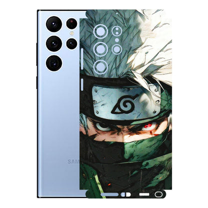 Samsung A/S Series Phone Skins (All Models) - Kakashi Red Eye Focus - 3D Embossed Finish (L-227) Samsung Galaxy S22 Ultra