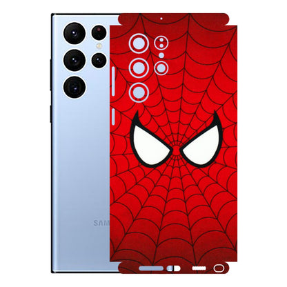 Samsung A/S Series Phone Skins (All Models) - Spidey Eyes - 3D Embossed Finish (L-257) Samsung Galaxy S22 Ultra