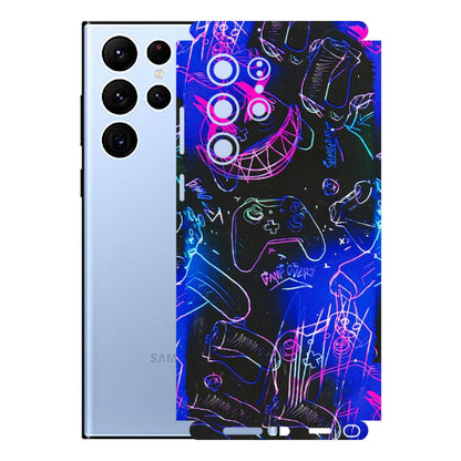 Samsung A/S Series Phone Skins (All Models) - Gamers Paradise - 3D Embossed Finish (L-258) Samsung Galaxy S22 Ultra