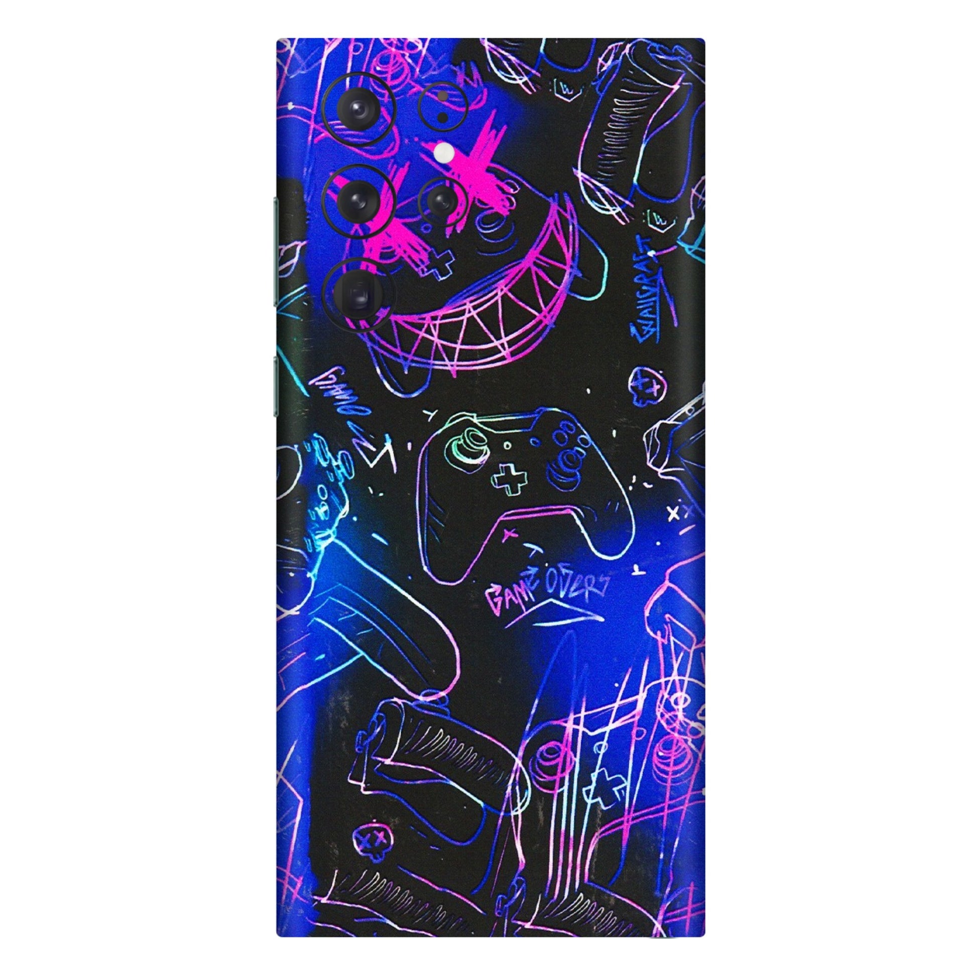 Samsung A/S Series Phone Skins (All Models) - Gamers Paradise - 3D Embossed Finish (L-258) Samsung Galaxy S22 Ultra