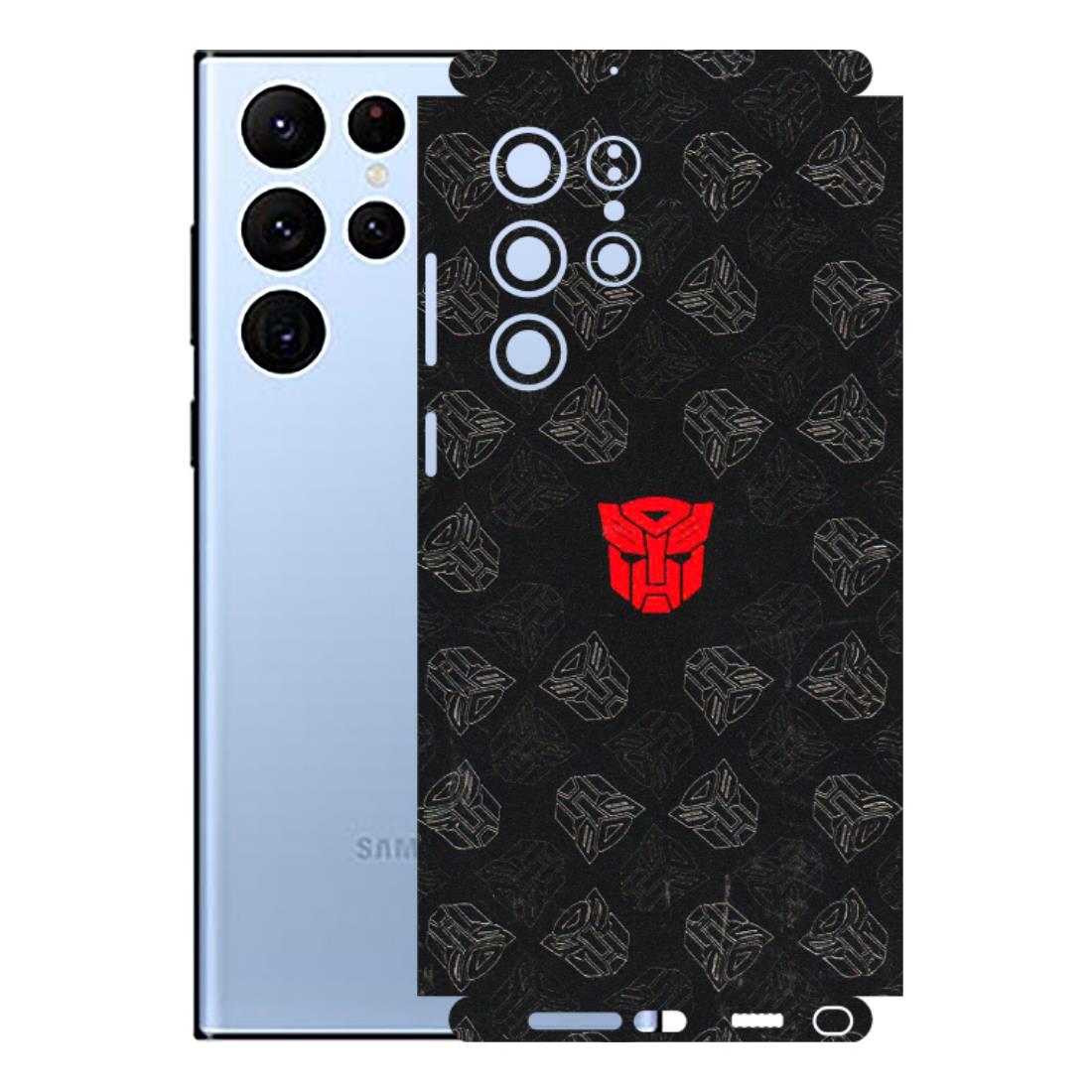 Samsung A/S Series Phone Skins (All Models) - Transformers Devastation - 3D Embossed Finish (L-301) Samsung Galaxy S22 Ultra
