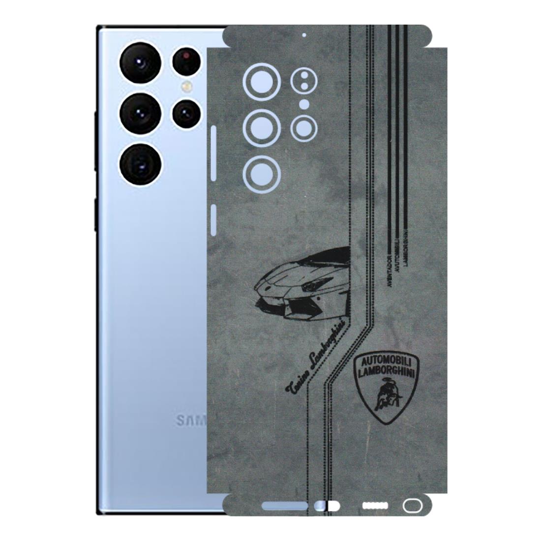 Samsung A/S Series Phone Skins (All Models) - New Lamborgini Aventador - 3D Embossed Finish (L-321) Samsung Galaxy S22 Ultra