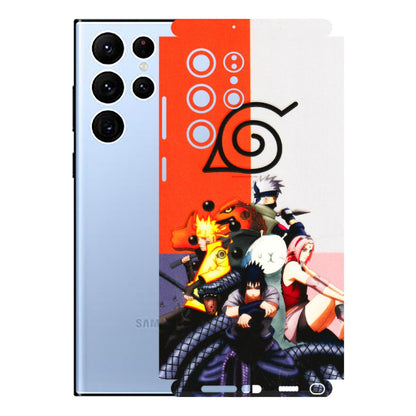 Samsung A/S Series Phone Skins (All Models) - Naruto Final Fight - 3D Embossed Finish (L-33) Samsung Galaxy S22 Ultra