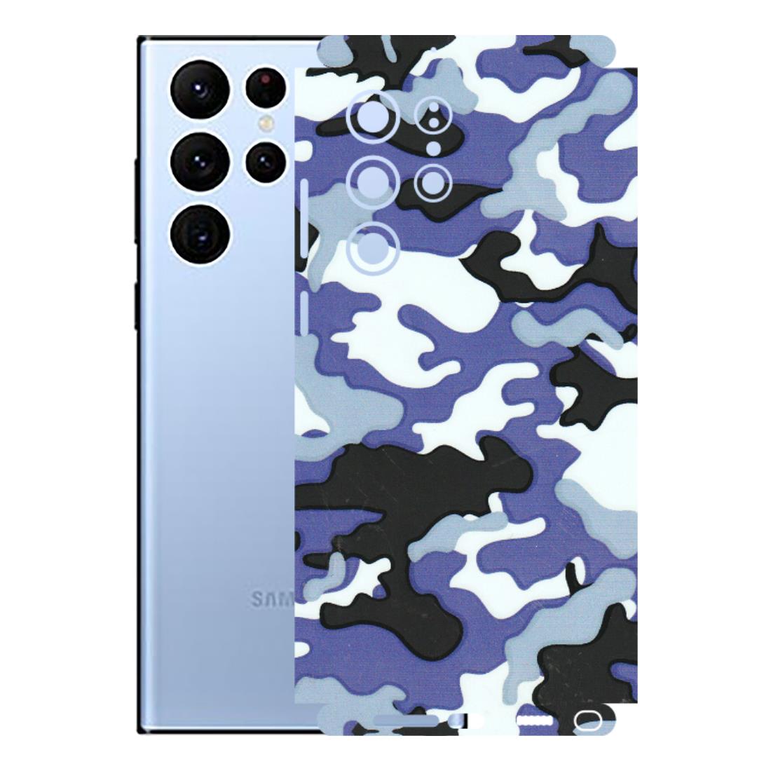 Samsung A/S Series Phone Skins (All Models) - Powerfull Military Camoflauge - 3D Embossed Finish (L-49) Samsung Galaxy S22 Ultra