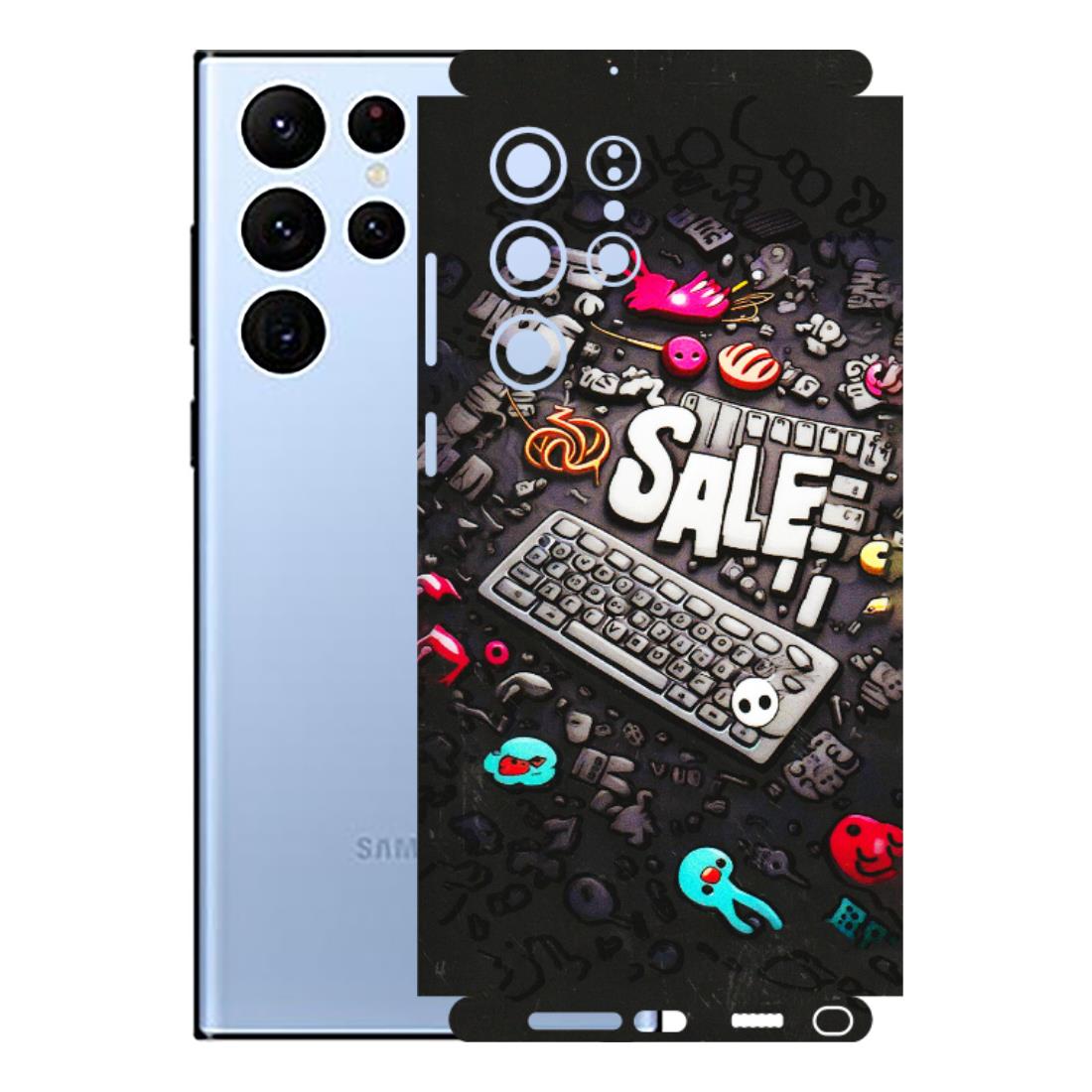 Samsung A/S Series Phone Skins (All Models) - Gadgets Sale - 3D Embossed Finish (L-50) Samsung Galaxy S22 Ultra