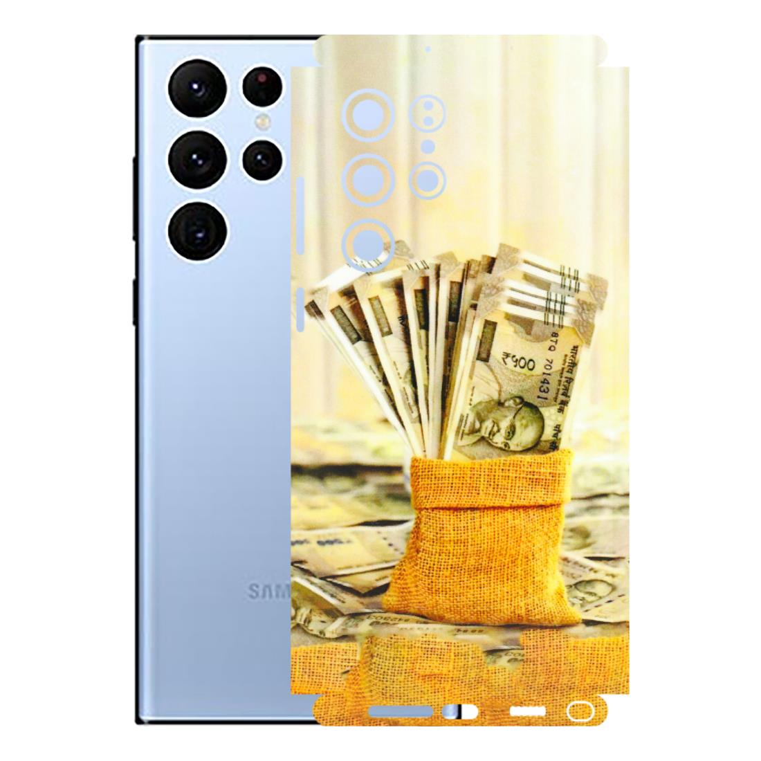 Samsung A/S Series Phone Skins (All Models) - Show Me The Money - 3D Embossed Finish (L-52) Samsung Galaxy S22 Ultra