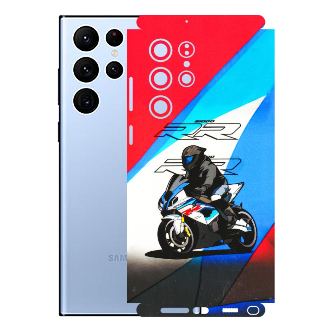 Samsung A/S Series Phone Skins (All Models) - Bikers Love - 3D Embossed Finish (L-58) Samsung Galaxy S22 Ultra