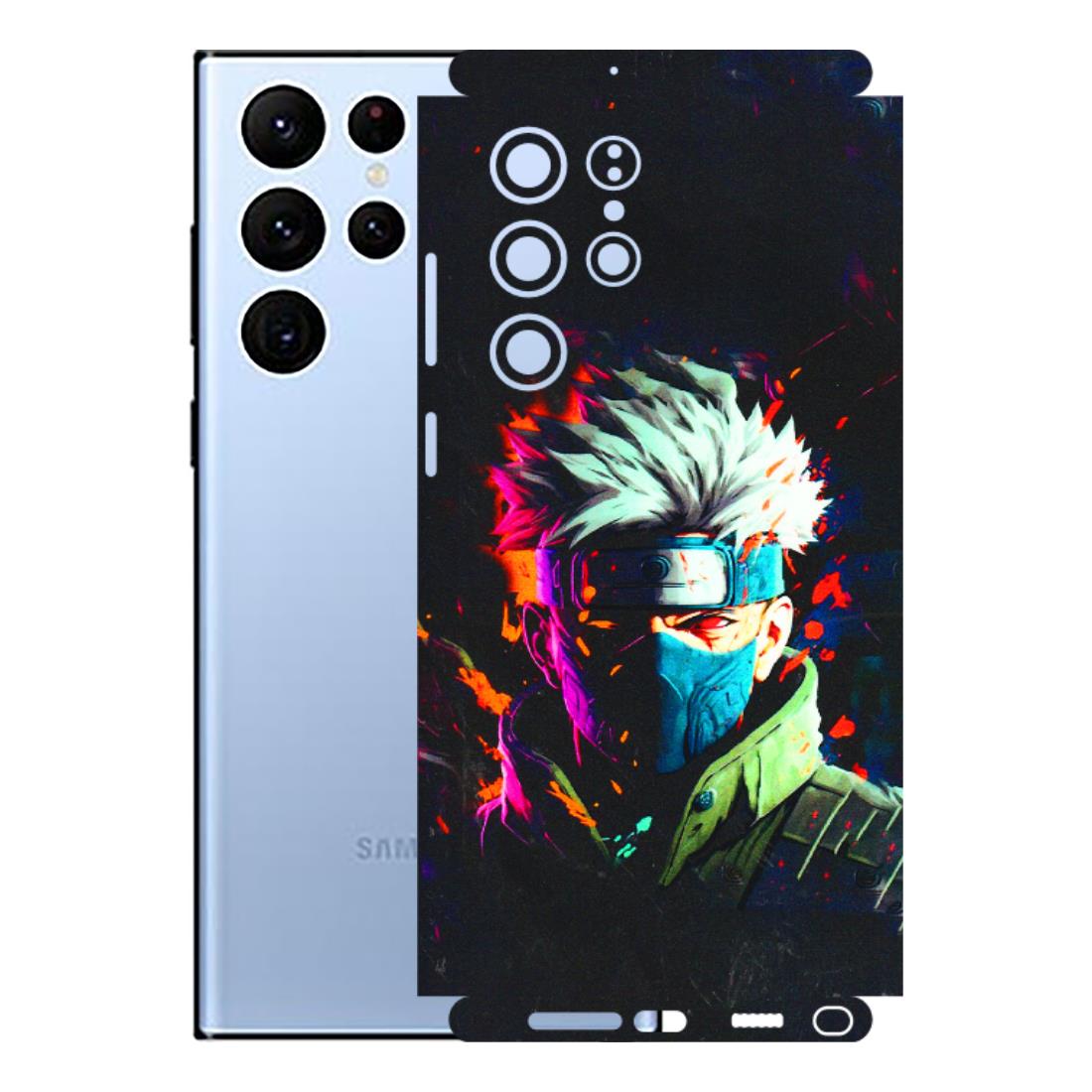 Samsung A/S Series Phone Skins (All Models) - Anime Cool Character - 3D Embossed Finish (L-59) Samsung Galaxy S22 Ultra