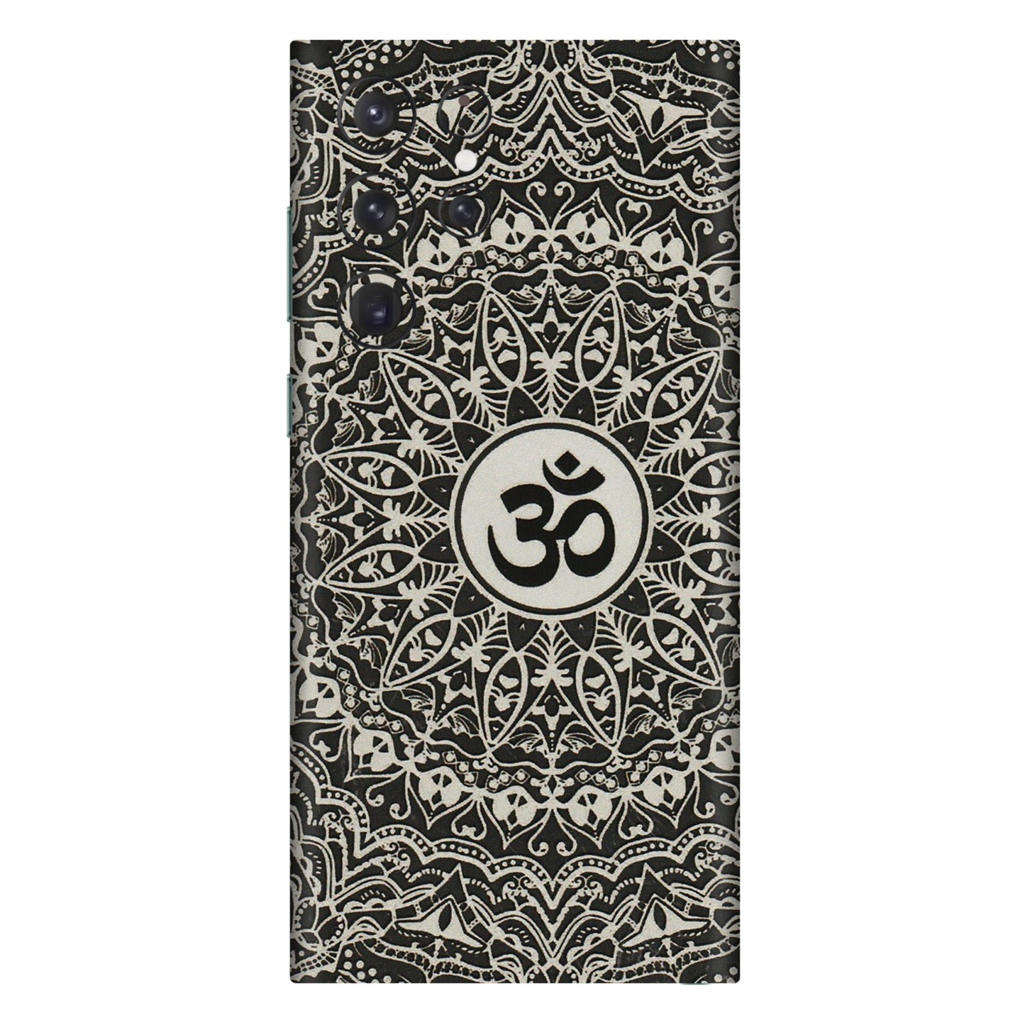 Samsung A/S Series Phone Skins (All Models) - Aum Elegant Mandala - 3D Embossed Finish (L-62) Samsung Galaxy S22 Ultra