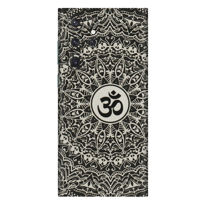 Samsung A/S Series Phone Skins (All Models) - Aum Elegant Mandala - 3D Embossed Finish (L-62) Samsung Galaxy S22 Ultra