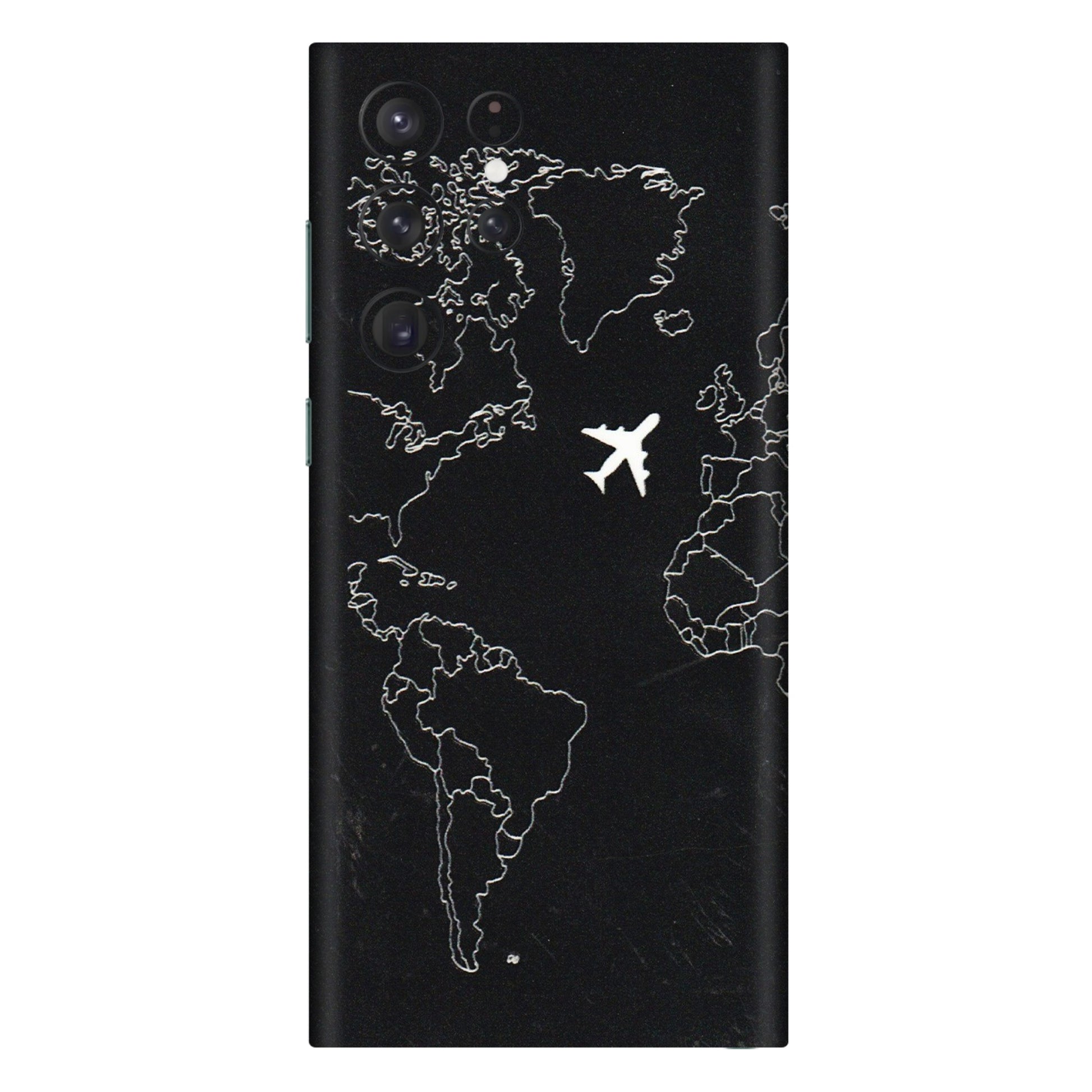 Samsung A/S Series Phone Skins (All Models) - Never Ending Travel - 3D Embossed Finish (L-79) Samsung Galaxy S22 Ultra