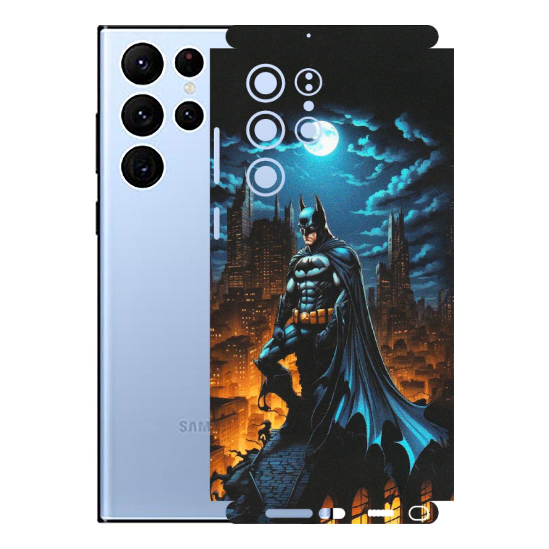 Samsung A/S Series Phone Skins (All Models) - Batman Arkham City - Matte Finish (M-01) Samsung Galaxy S22 Ultra