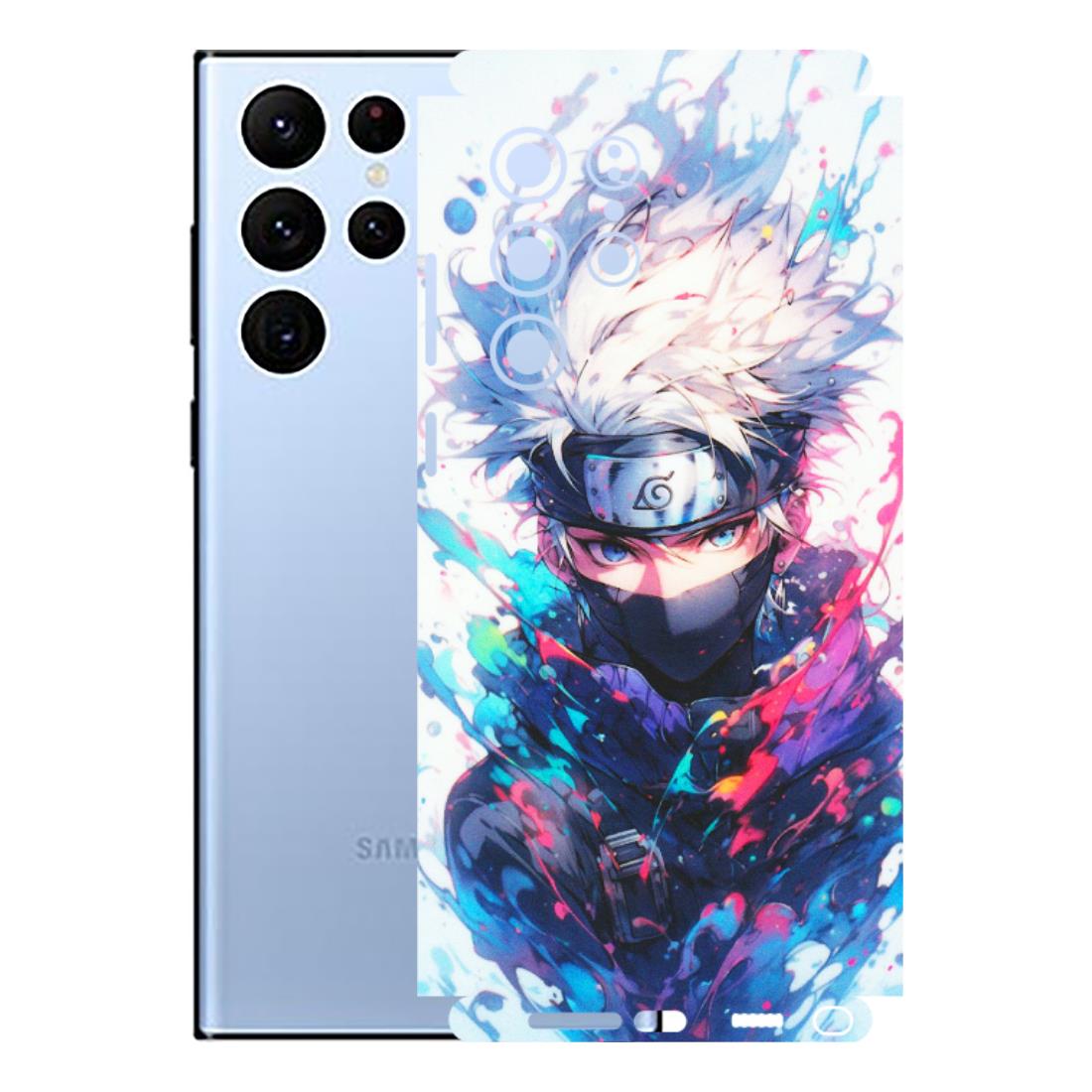 Samsung A/S Series Phone Skins (All Models) - Naruto Face Mask - Matte Finish (M-03) Samsung Galaxy S22 Ultra