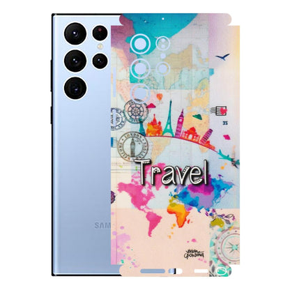 Samsung A/S Series Phone Skins (All Models) - Travel The Wonders - Matte Finish (M-108) Samsung Galaxy S22 Ultra