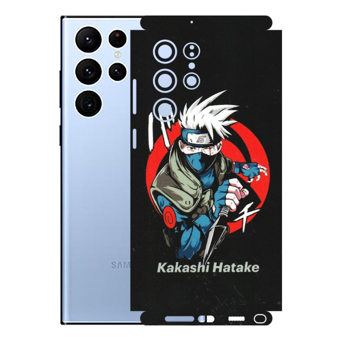 Samsung A/S Series Phone Skins (All Models) - Naruto Kakashi Hatake Killer - Matte Finish (M-114) Samsung Galaxy S22 Ultra