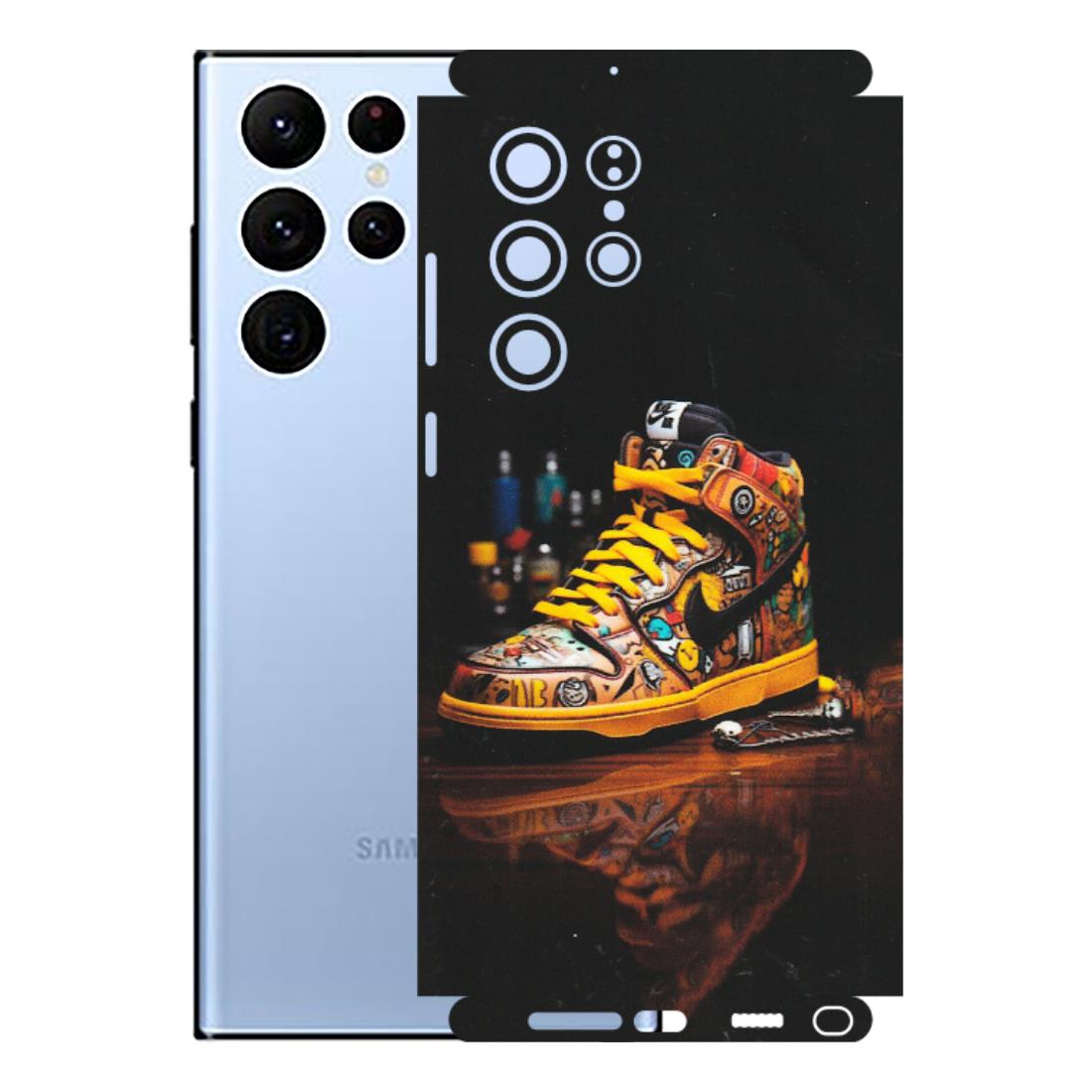 Samsung A/S Series Phone Skins (All Models) - Nike Air Jordan Lover - Matte Finish (M-137) Samsung Galaxy S22 Ultra