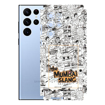 Samsung A/S Series Phone Skins (All Models) - The Mumbai Slang - Matte Finish (M-142) Samsung Galaxy S22 Ultra