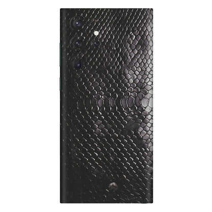 Samsung A/S Series Phone Skins (All Models) - Black Snack Leather - Matte Finish (M-147) Samsung Galaxy S22 Ultra