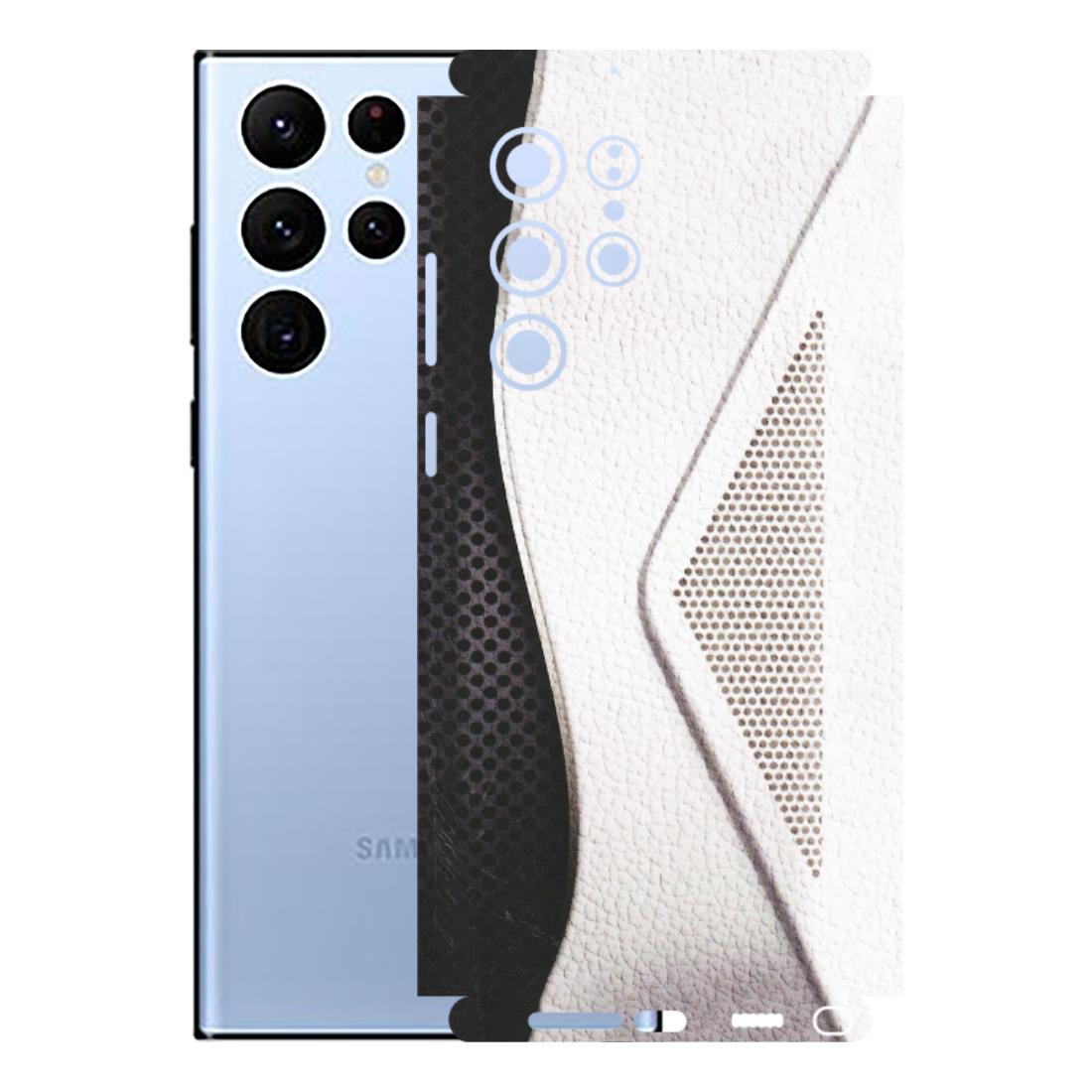 Samsung A/S Series Phone Skins (All Models) - Black And White Iconic Convoy - Matte Finish (M-149) Samsung Galaxy S22 Ultra