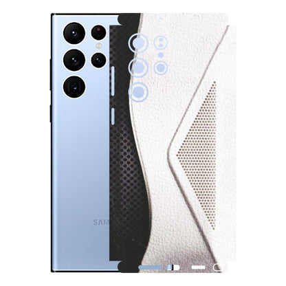 Samsung A/S Series Phone Skins (All Models) - Black And White Iconic Convoy - Matte Finish (M-149) Samsung Galaxy S22 Ultra