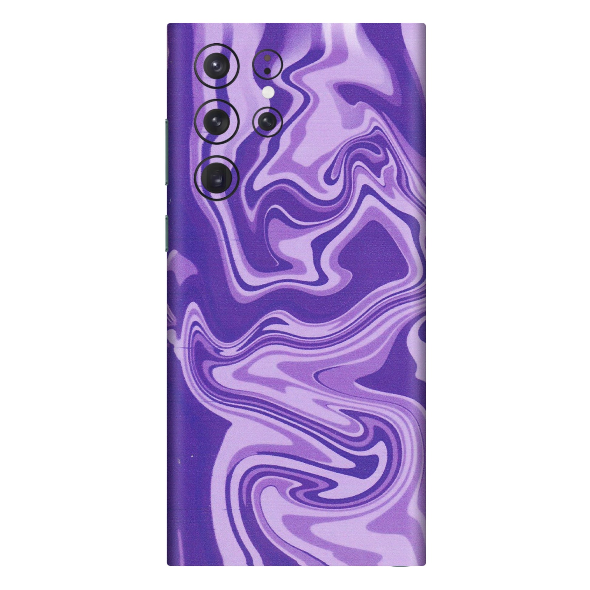 Samsung A/S Series Phone Skins (All Models) - Hazy Purple Nights - Matte Finish (M-14) Samsung Galaxy S22 Ultra