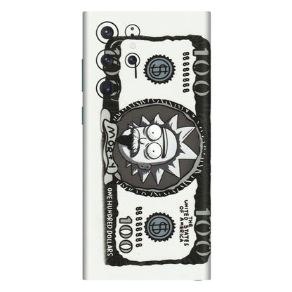 Samsung A/S Series Phone Skins (All Models) - Rick And Morty Hundred Dollar Anime - Matte Finish (M-161) Samsung Galaxy S22 Ultra