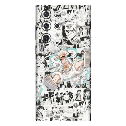 Samsung A/S Series Phone Skins (All Models) - One Piece Comic - Matte Finish (M-168) Samsung Galaxy S22 Ultra