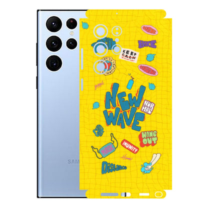 Samsung A/S Series Phone Skins (All Models) - New Wave Life - Matte Finish (M-17) Samsung Galaxy S22 Ultra