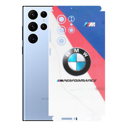 Samsung A/S Series Phone Skins (All Models) - BMW Logo Performance - Matte Finish (M-27) Samsung Galaxy S22 Ultra