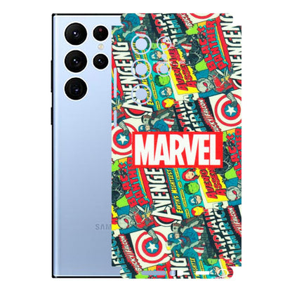 Samsung A/S Series Phone Skins (All Models) - Marvel Comic Lover - Matte Finish (M-30) Samsung Galaxy S22 Ultra