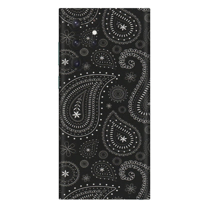 Samsung A/S Series Phone Skins (All Models) - Black Sober Kerry - Matte Finish (M-37) Samsung Galaxy S22 Ultra