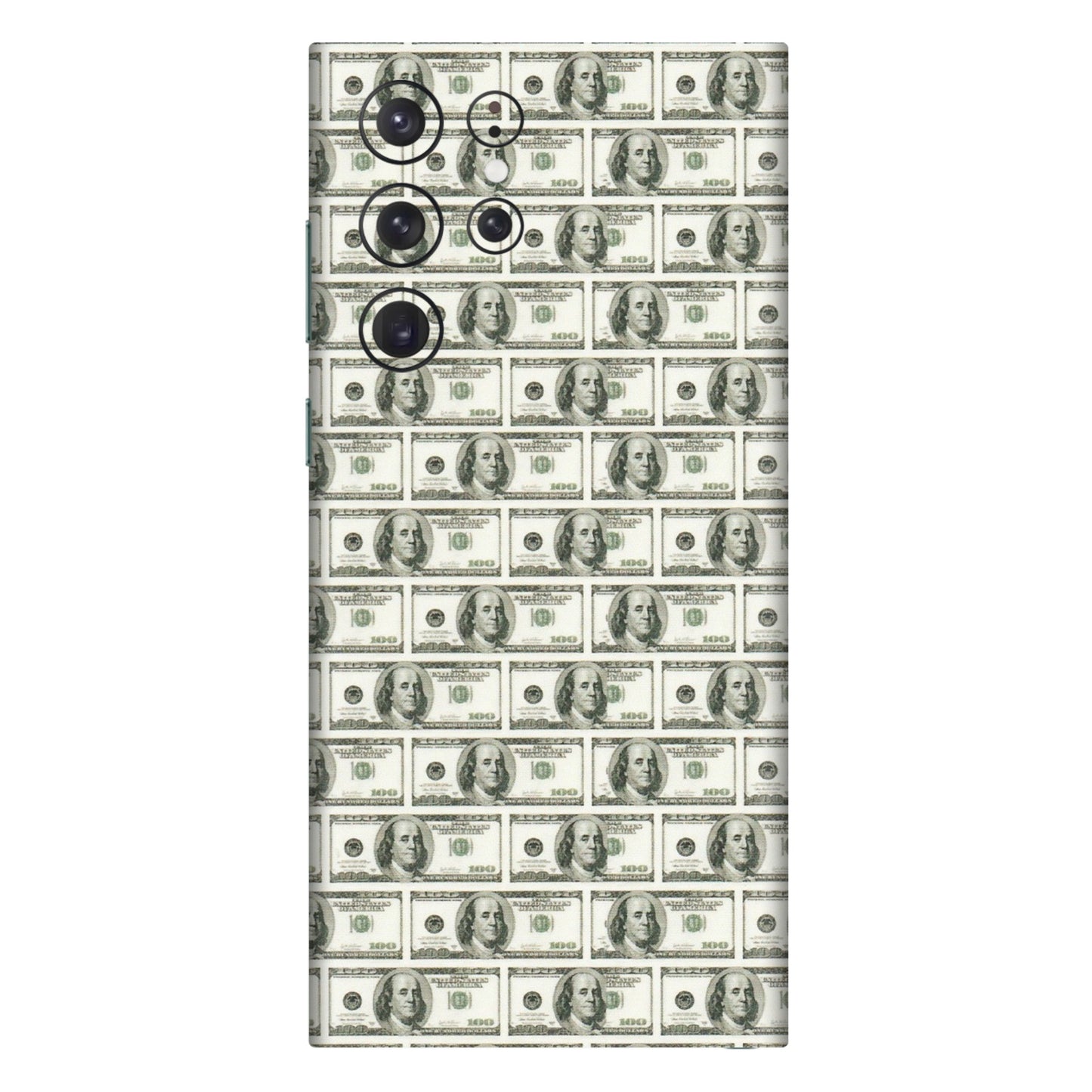 Samsung A/S Series Phone Skins (All Models) - I Love Dollars - Matte Finish (M-40) Samsung Galaxy S22 Ultra