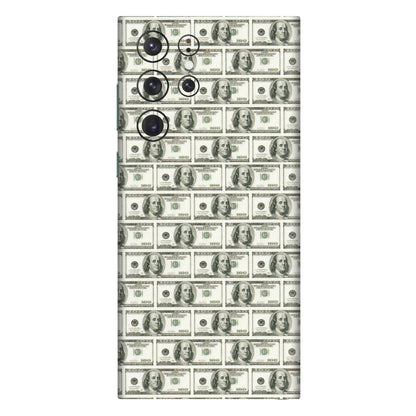 Samsung A/S Series Phone Skins (All Models) - I Love Dollars - Matte Finish (M-40) Samsung Galaxy S22 Ultra