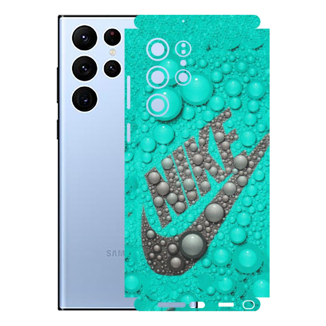 Samsung A/S Series Phone Skins (All Models) - Shoe Brand Bubbles - Matte Finish (M-42) Samsung Galaxy S22 Ultra