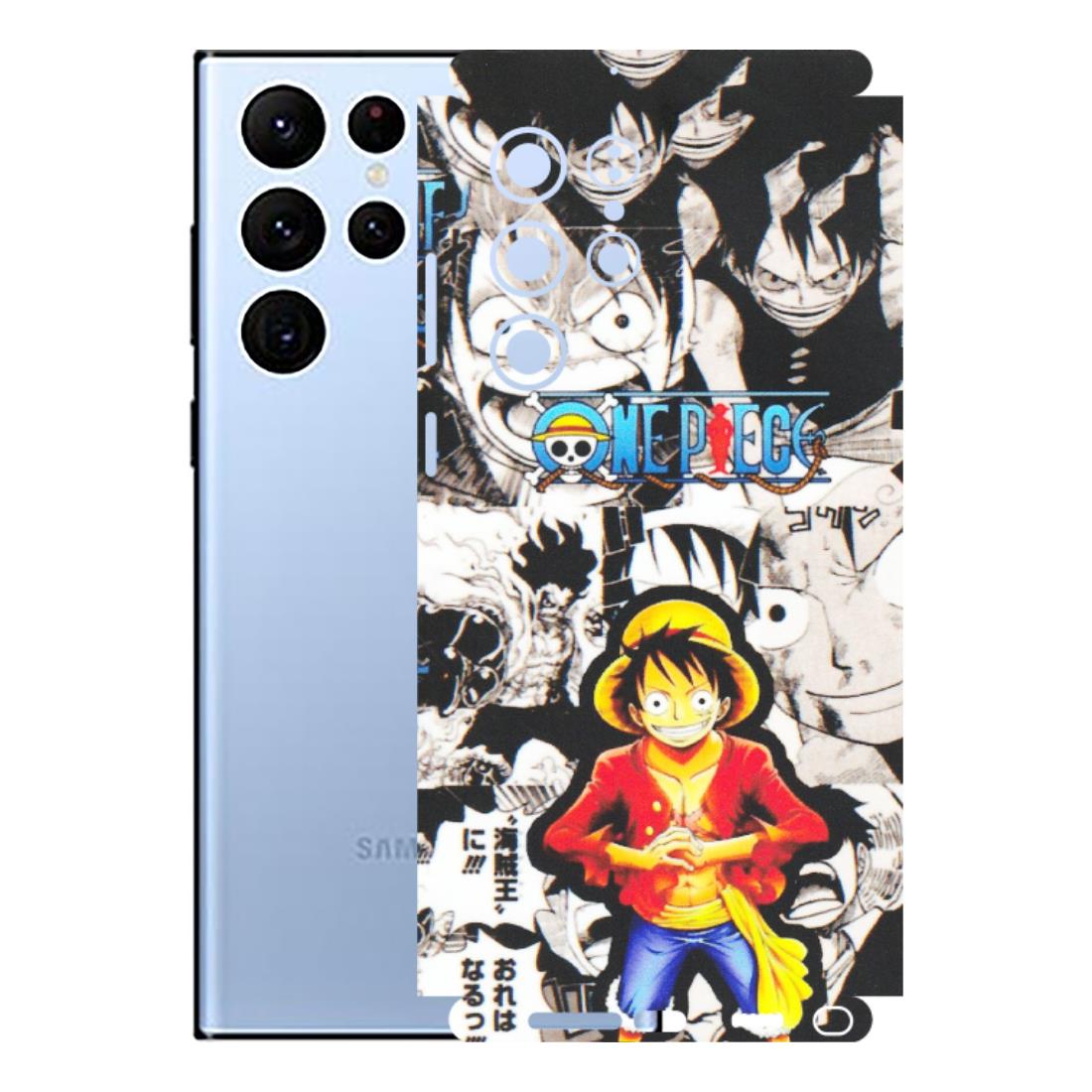 Samsung A/S Series Phone Skins (All Models) - One Piece B&W - Matte Finish (M-63) Samsung Galaxy S22 Ultra
