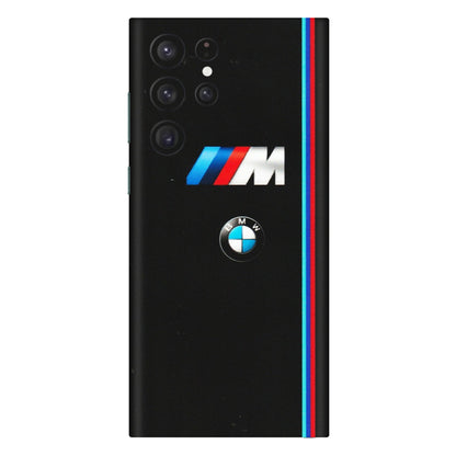 Samsung A/S Series Phone Skins (All Models) - Styling With Black BMW - Matte Finish (M-74) Samsung Galaxy S22 Ultra