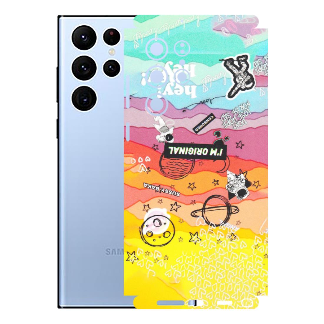 Samsung A/S Series Phone Skins (All Models) - The Original Astronaut - Matte Finish (M-79) Samsung Galaxy S22 Ultra