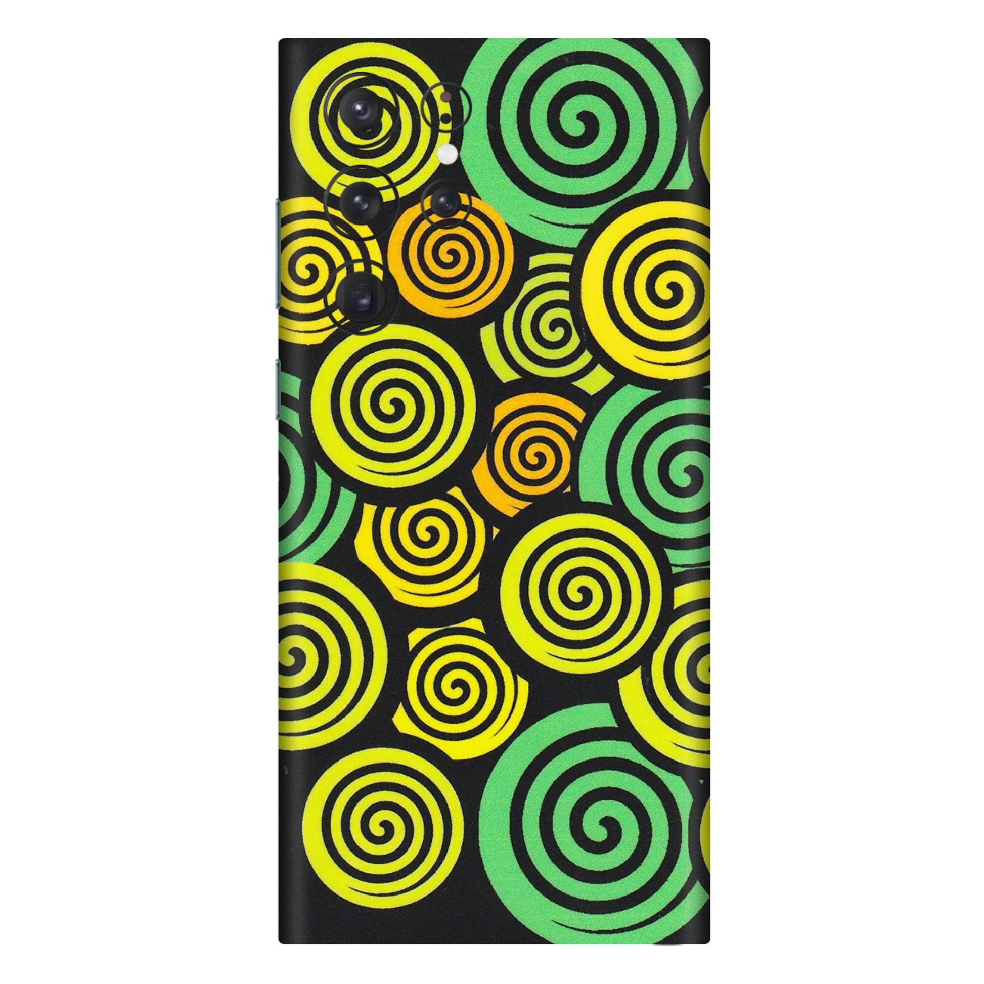 Samsung A/S Series Phone Skins (All Models) - Crazy Spiral - Matte Finish (M-91) Samsung Galaxy S22 Ultra