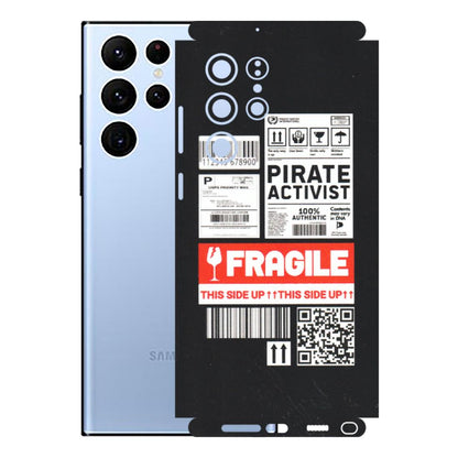 Samsung A/S Series Phone Skins (All Models) - Handle With Care - Matte Finish (M-99) Samsung Galaxy S22 Ultra