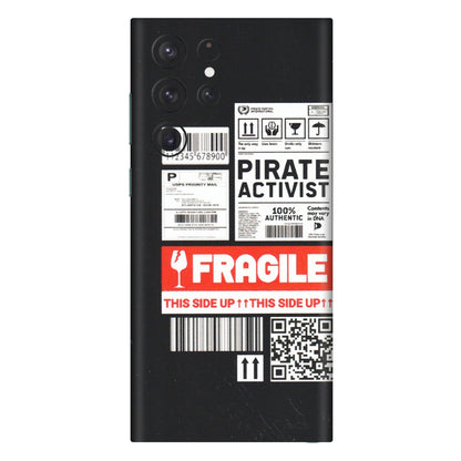 Samsung A/S Series Phone Skins (All Models) - Handle With Care - Matte Finish (M-99) Samsung Galaxy S22 Ultra