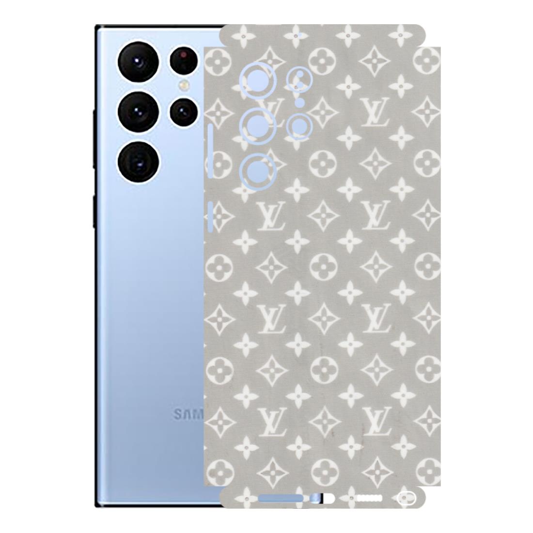 Samsung A/S Series Phone Skins (All Models) - Luxury Brands Logo - Transparent Finish (T-07) Samsung Galaxy S22 Ultra