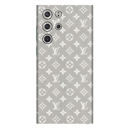 Samsung A/S Series Phone Skins (All Models) - Luxury Brands Logo - Transparent Finish (T-07) Samsung Galaxy S22 Ultra