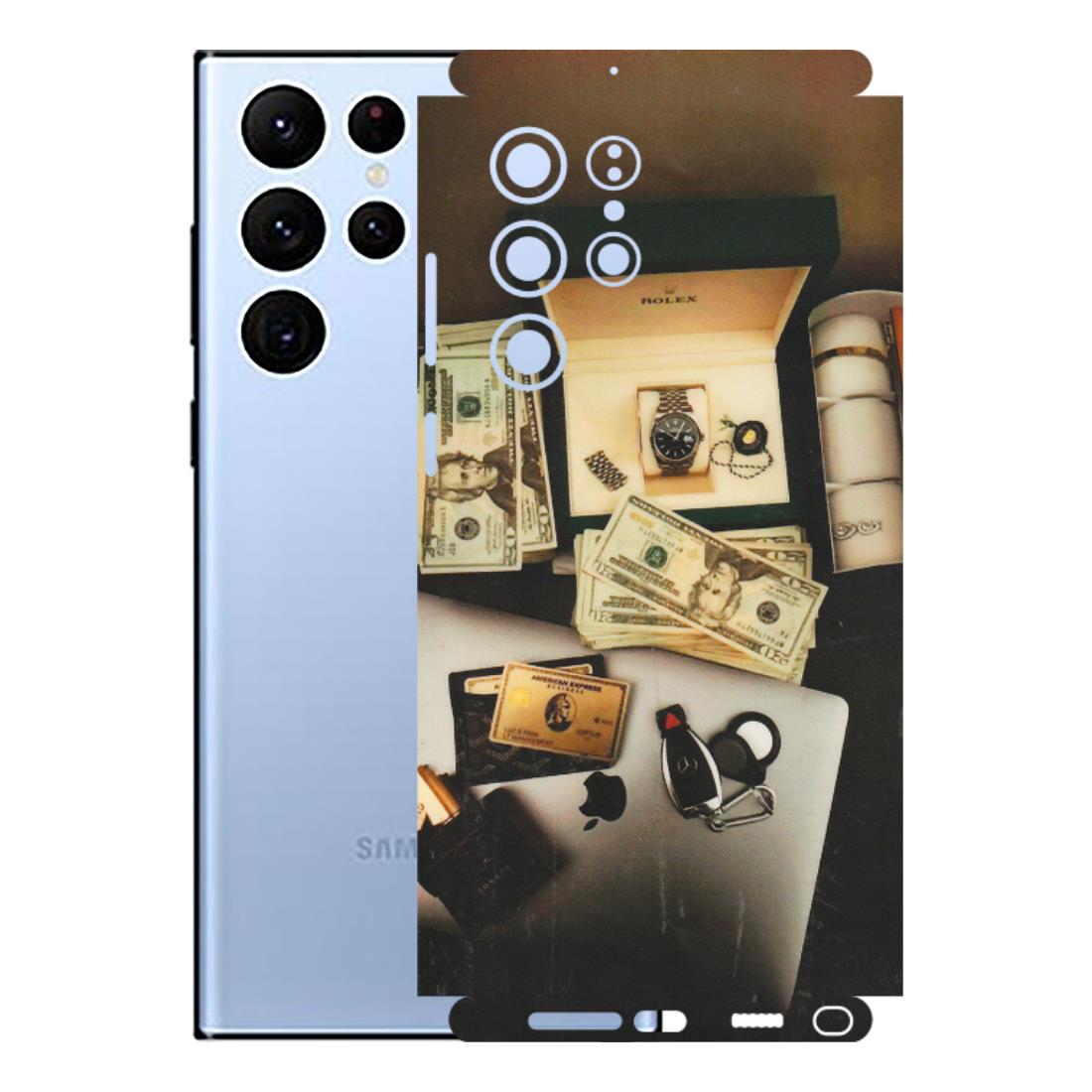 Samsung A/S Series Phone Skins (All Models) - Luxury Lifestyle - Transparent Finish (T-11) Samsung Galaxy S22 Ultra