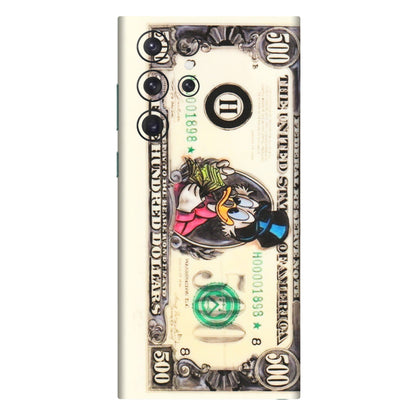Samsung A/S Series Phone Skins (All Models) - Five Hundred Dollar Duck - Transparent Finish (T-15) Samsung Galaxy S22 Ultra